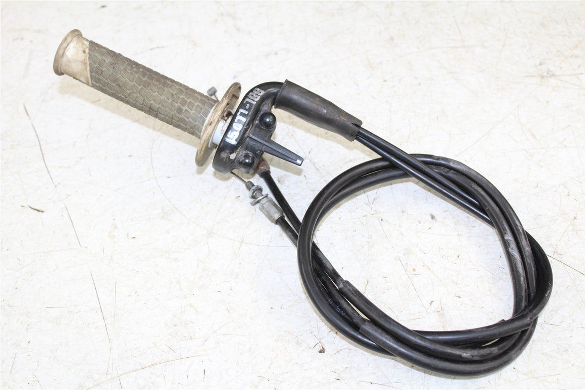 2005 Honda CRF 450R Throttle Housing Tube w/ Cables 15077