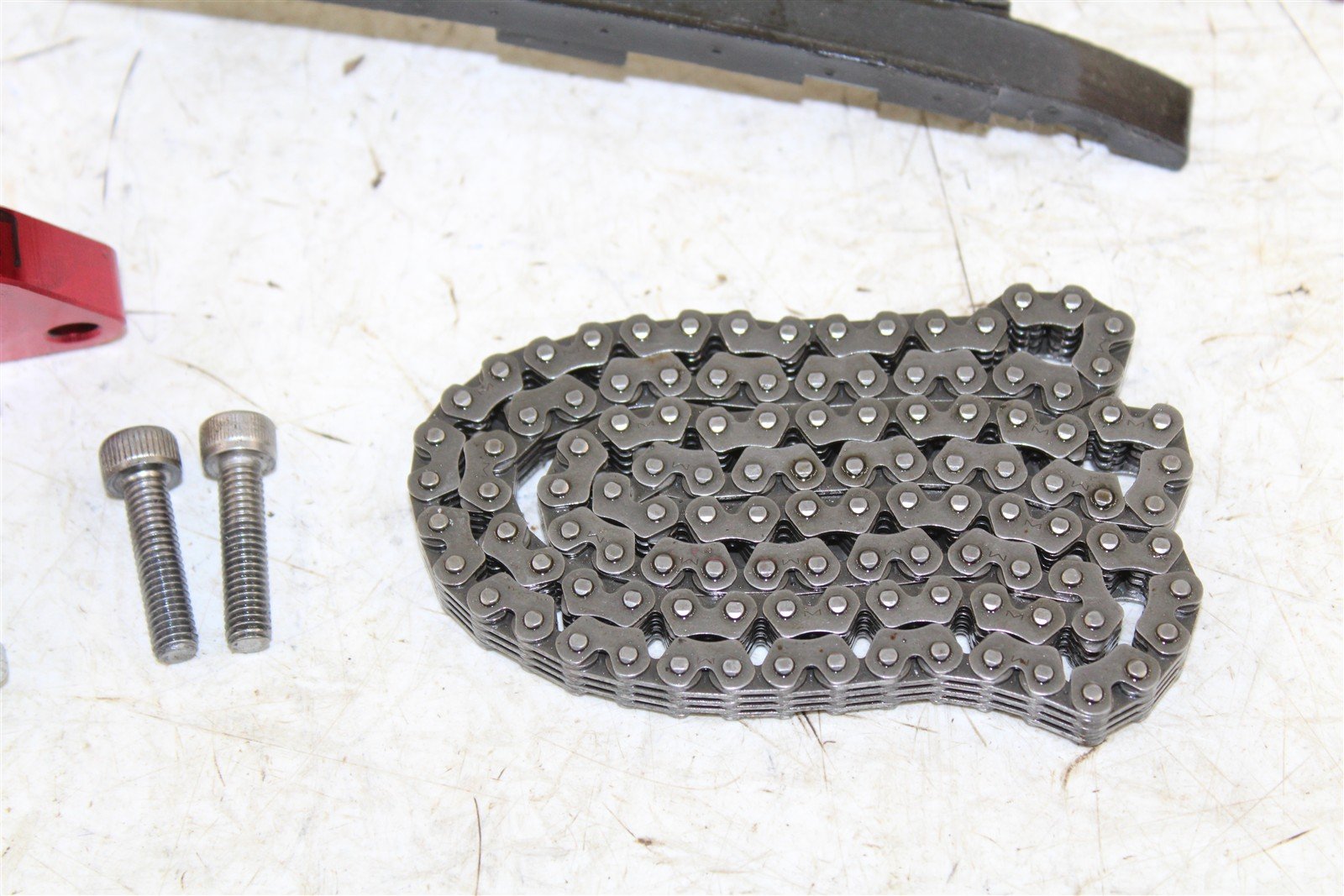 2005 Honda CRF 450R Timing Chain Guides Slides w/ Camshaft Tensioner 15077