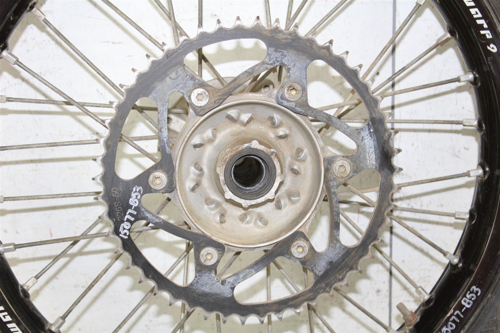 2005 Honda CRF 450R Warp 9 Rear Wheel Rim Hub 15077