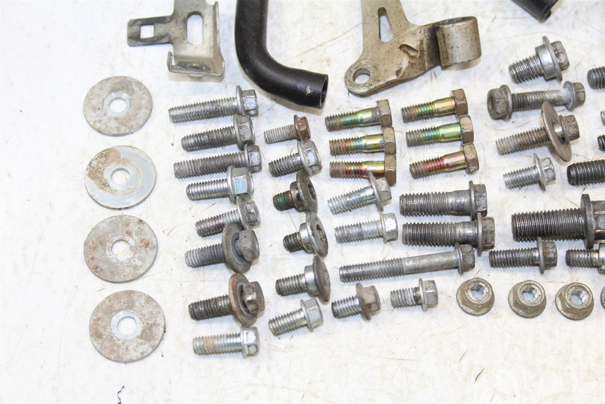 2005 Honda CRF 450R Chassis Bolt Kit Hardware Hose Guard Mount Bracket 15077