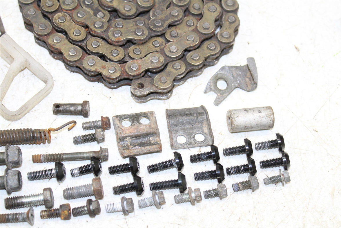2001 Yamaha YZ 125 Chassis Bolt Kit Hardware Chain Roller Spring Bracket 55067