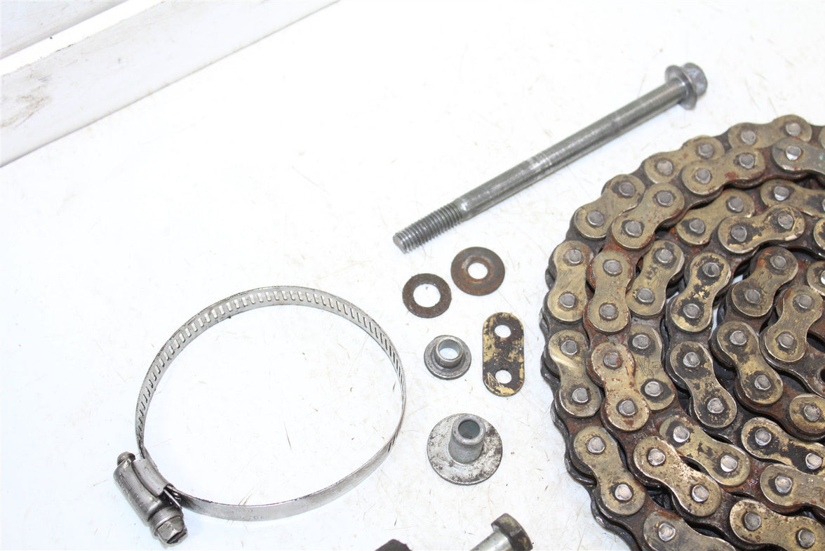2001 Yamaha YZ 125 Chassis Bolt Kit Hardware Chain Roller Spring Bracket 55067