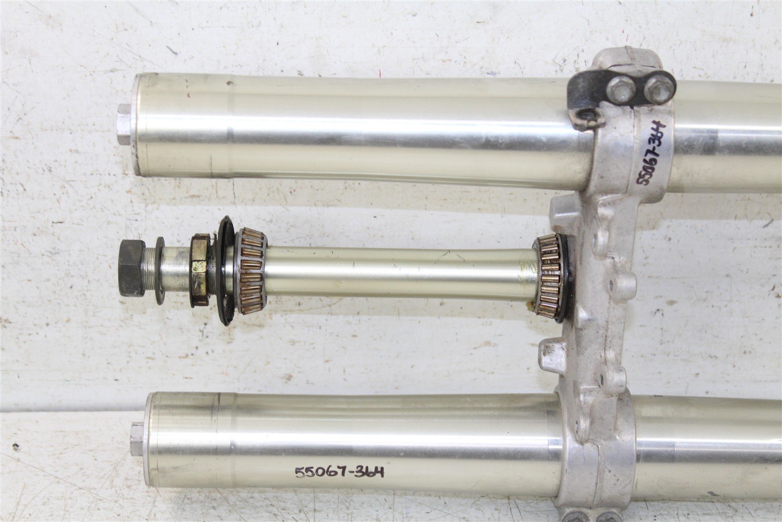 2001 Yamaha YZ 125 Fork Tubes Front Suspension Triple Clamp 55067