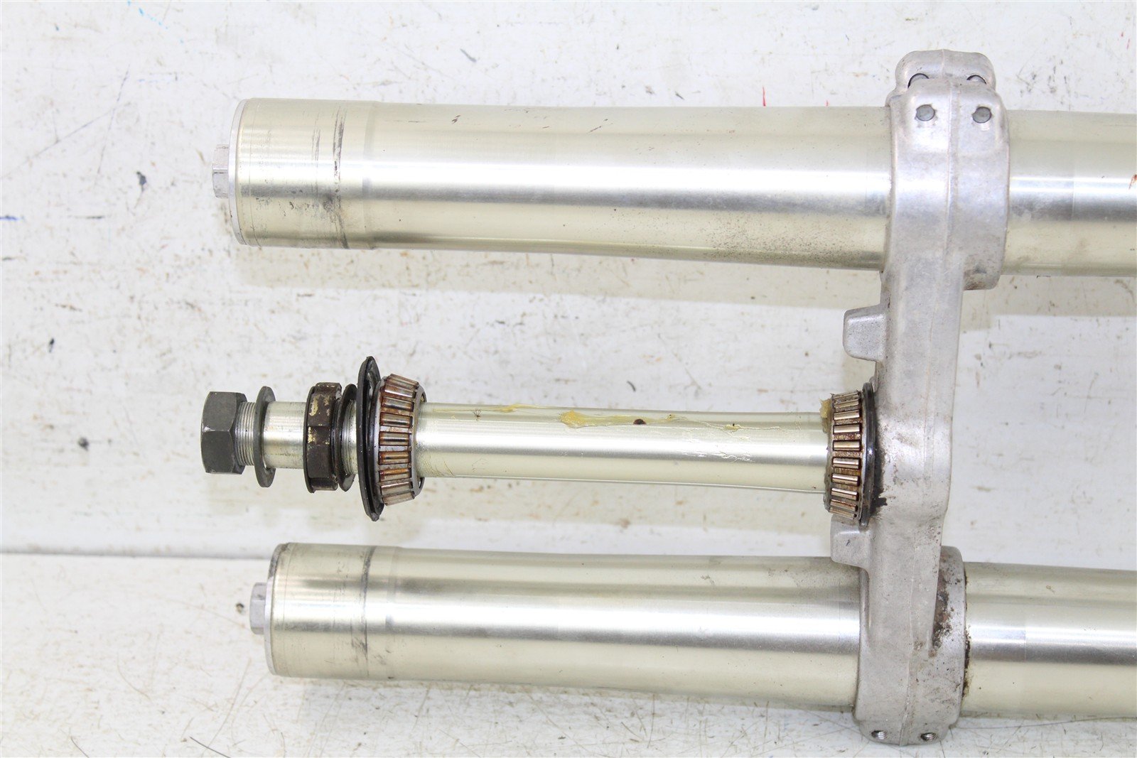 2001 Yamaha YZ 125 Fork Tubes Front Suspension Triple Clamp 55067