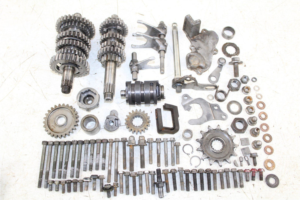 2001 Yamaha YZ 125 Transmission Gears Shaft Shift Forks Drum 55067