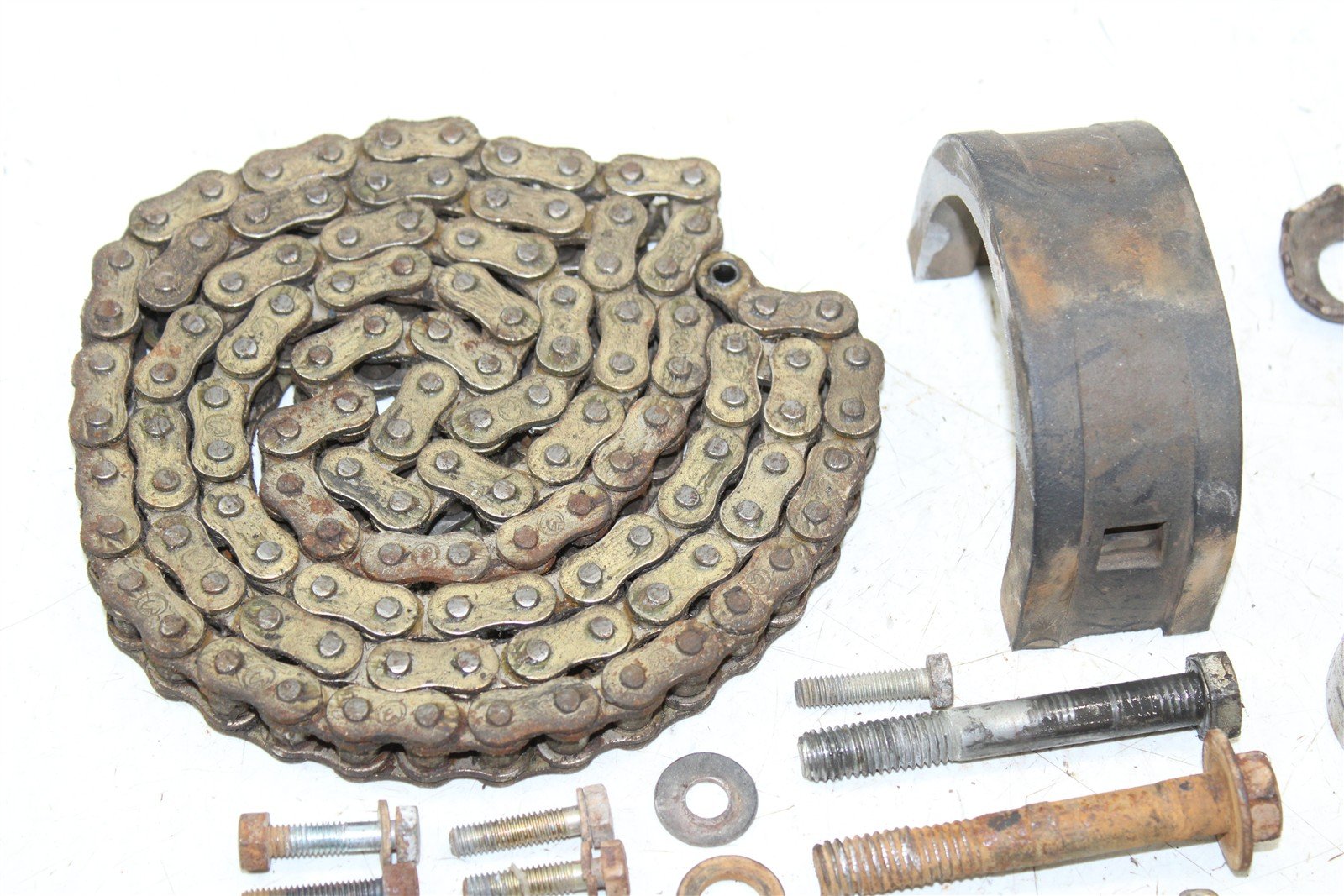 1992 Yamaha RT 180 Chassis Bolt Kit Hardware Chain Clamp Foot Peg Mount 55068