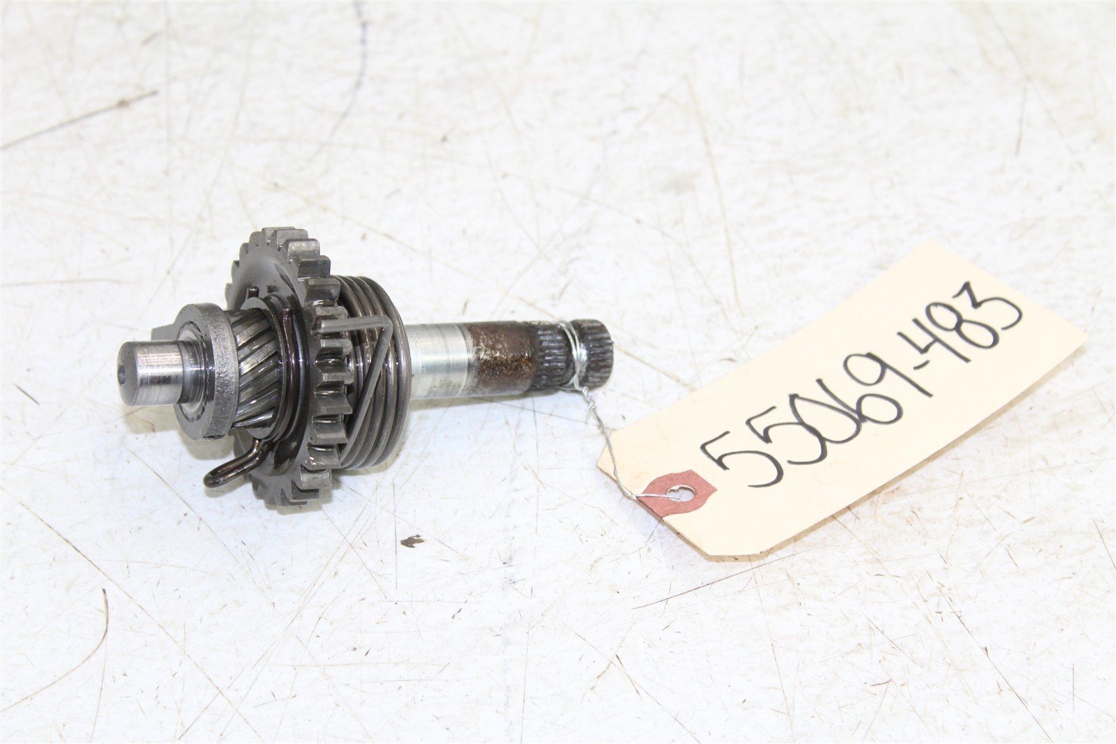 1993 Yamaha RT 180 Kick Start Shaft Spring Kicker Gear 55069