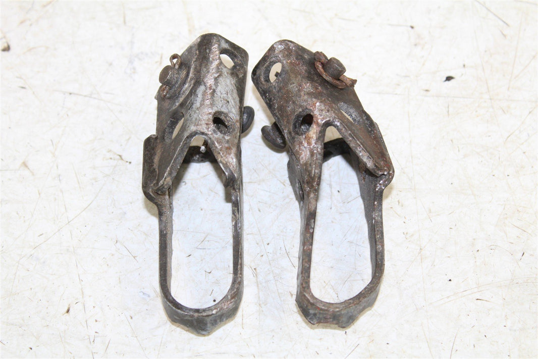 1993 Yamaha RT 180 Foot Pegs Set Hardware Springs Rests 55069