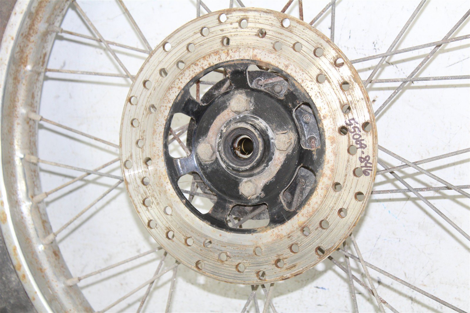 1993 Yamaha RT 180 Front Wheel Rim Hub 55069