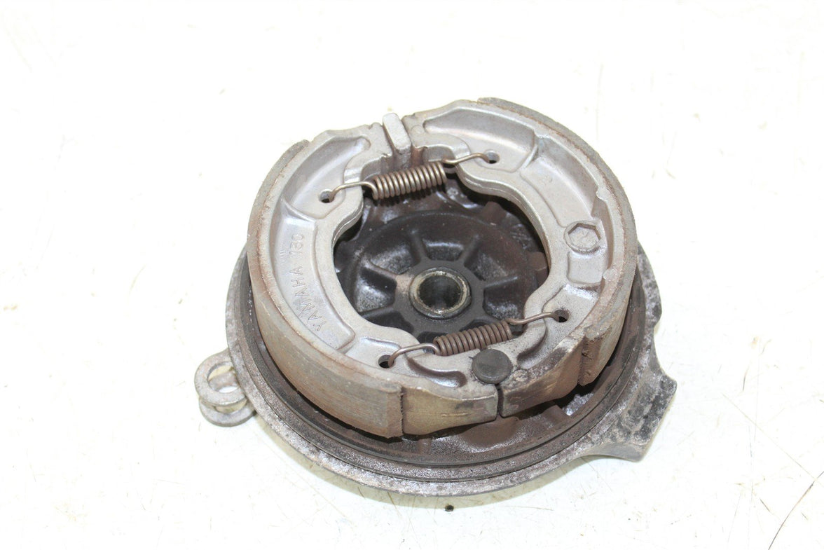 1993 Yamaha RT 180 Rear Brake Drum Plate Panel Shoes Mount 55069