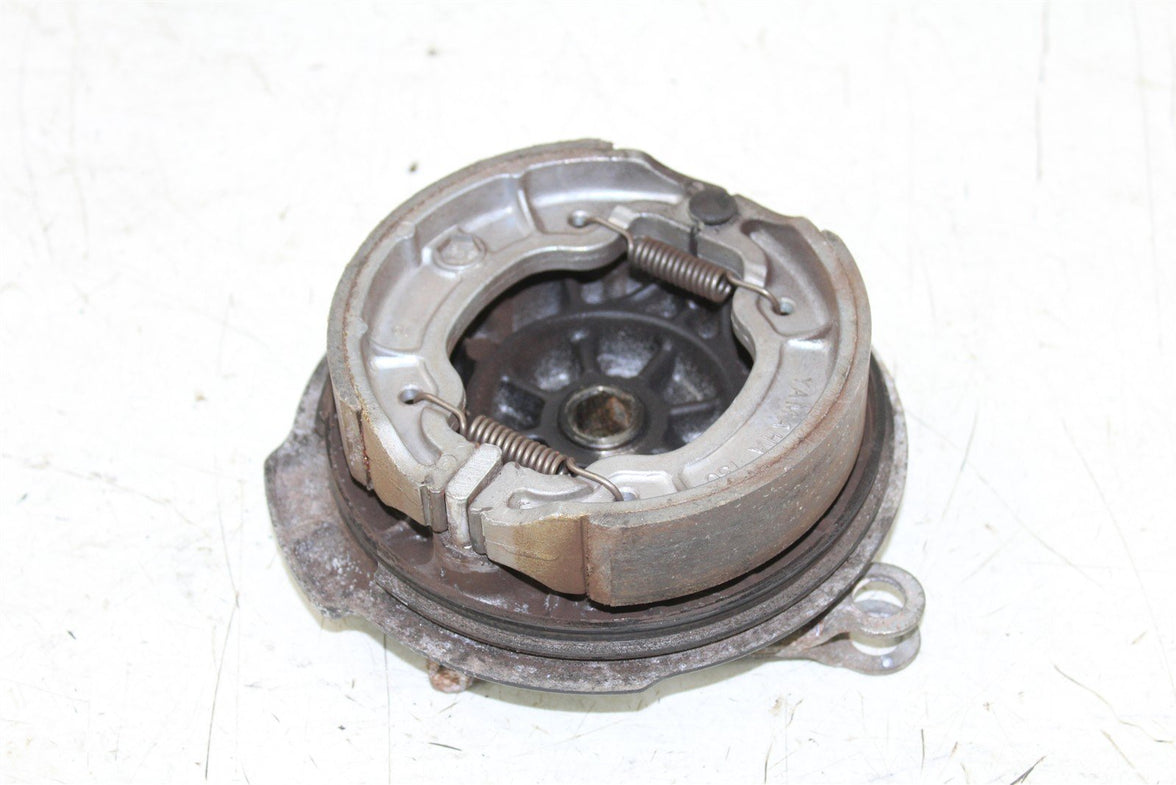 1993 Yamaha RT 180 Rear Brake Drum Plate Panel Shoes Mount 55069