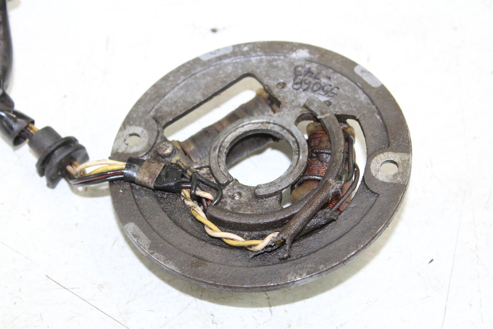 1992 Yamaha RT 180 Stator Plate Magneto Coil 55068