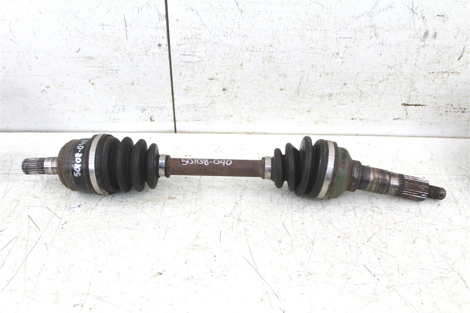 1999 Yamaha Big Bear 350 4x4 Left Front CV Axle Boot Straight 50108
