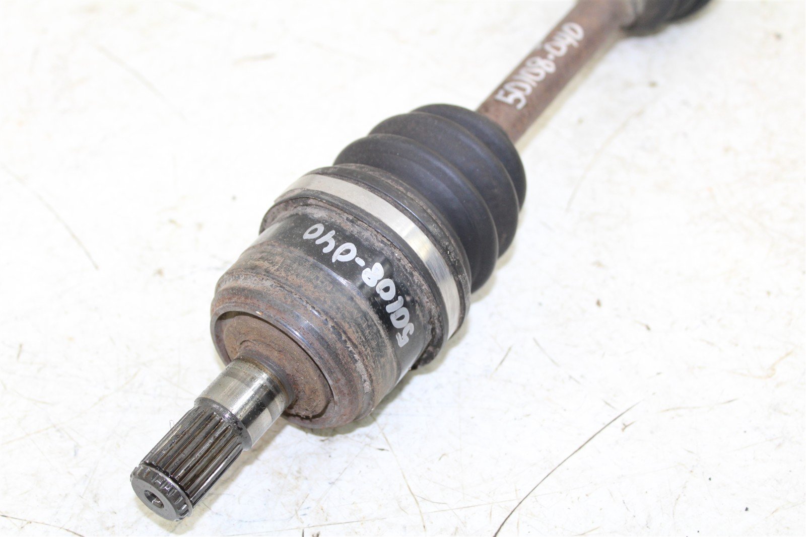 1999 Yamaha Big Bear 350 4x4 Left Front CV Axle Boot Straight 50108