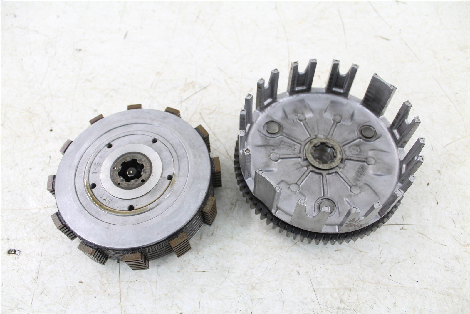 1999 Yamaha Big Bear 350 4x4 Clutch Basket Inner Hub Pressure Plate 50108