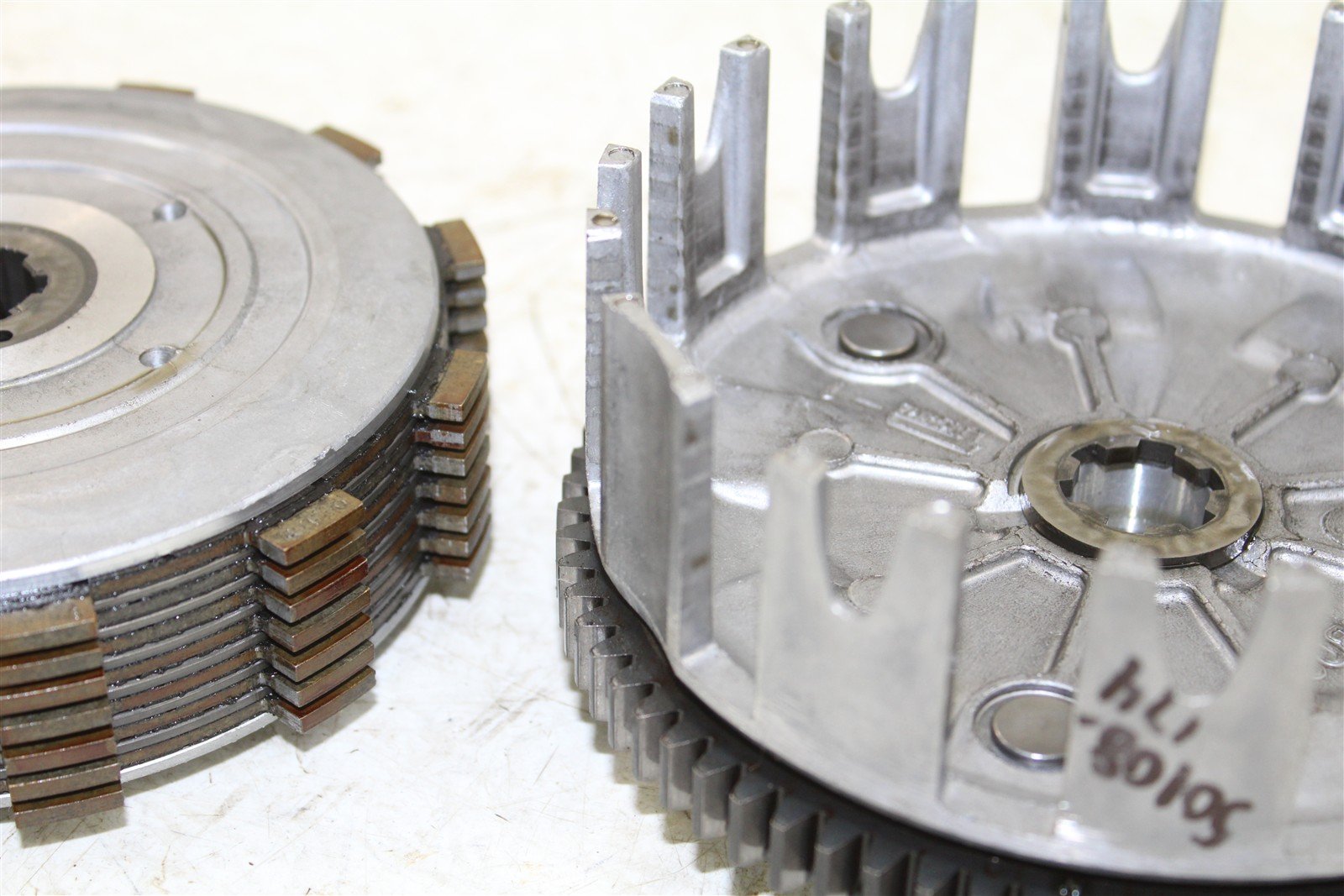 1999 Yamaha Big Bear 350 4x4 Clutch Basket Inner Hub Pressure Plate 50108