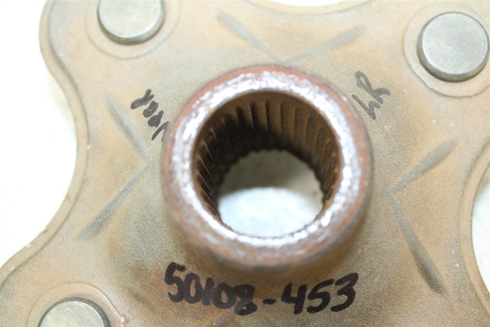 1999 Yamaha Big Bear 350 4x4 Rear Hubs Wheel Mounts 50108