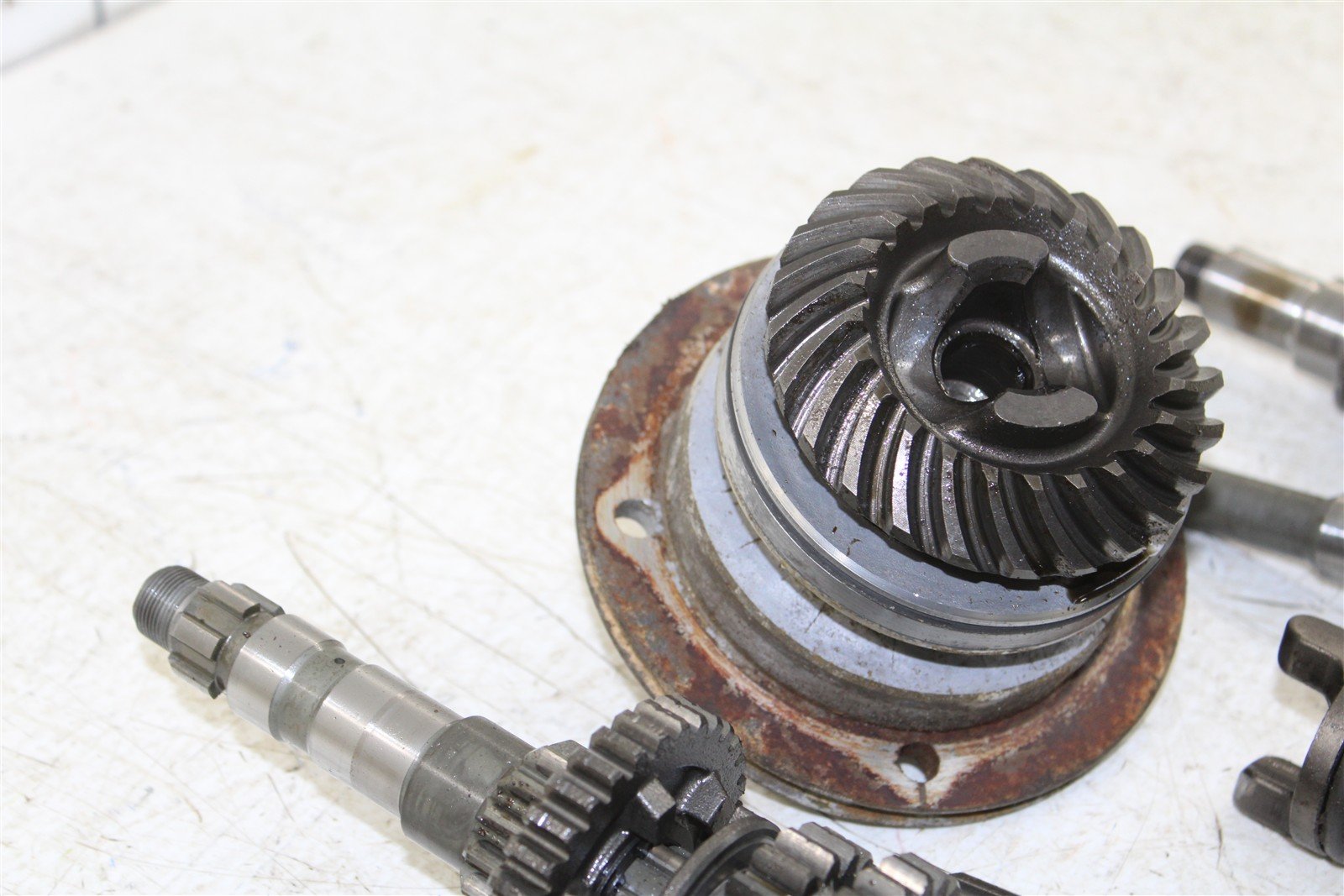 1999 Yamaha Big Bear 350 4x4 Transmission Gears Shift Shaft Forks Drum 50108