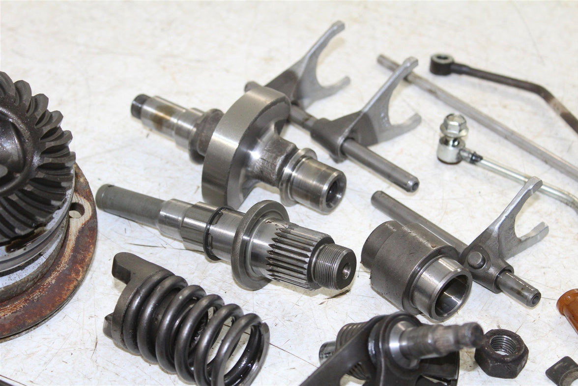 1999 Yamaha Big Bear 350 4x4 Transmission Gears Shift Shaft Forks Drum 50108