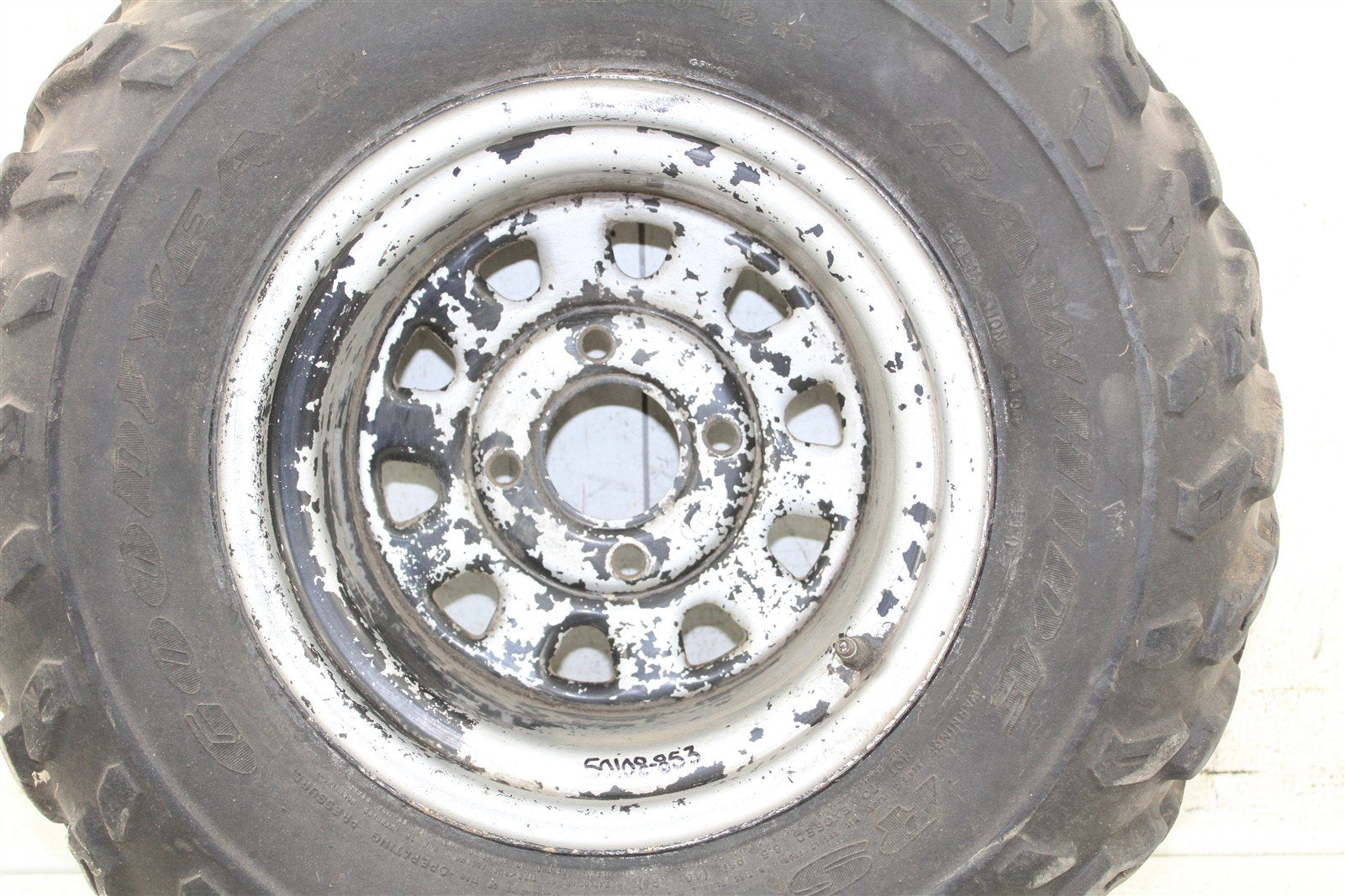1999 Yamaha Big Bear 350 4x4 ITP Rear Wheel Rim 50108