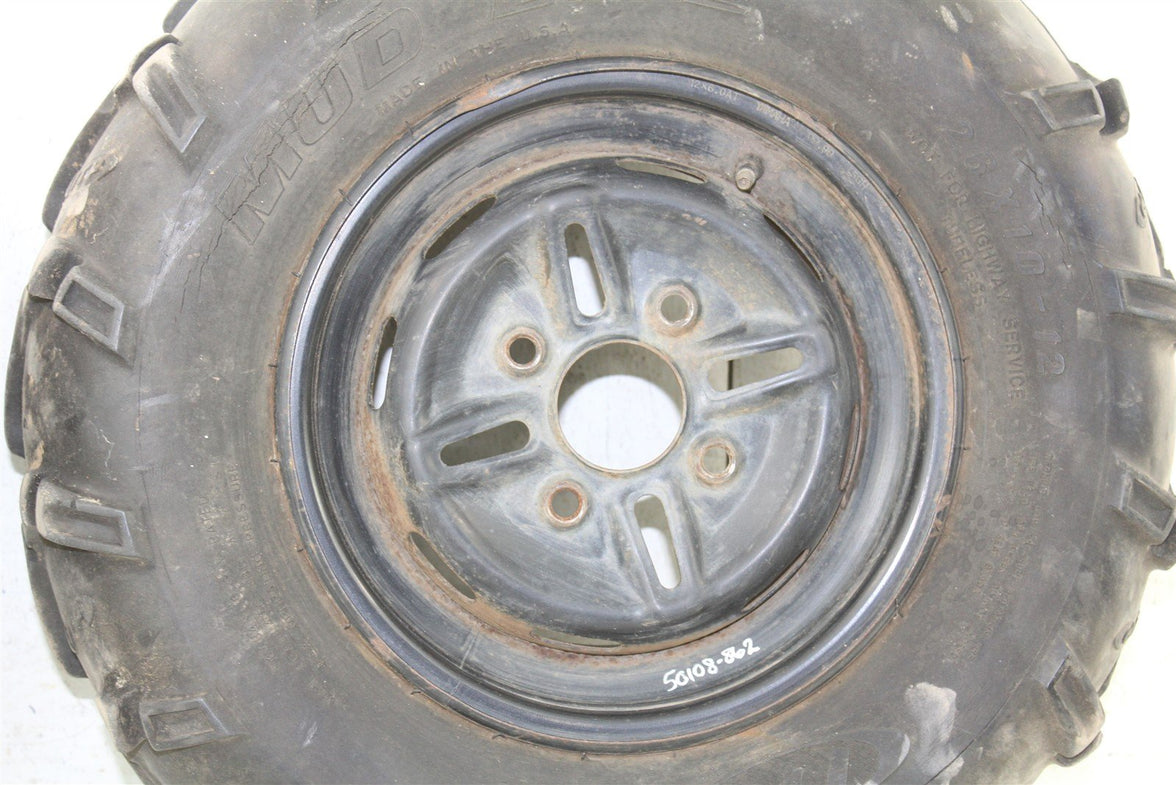 1999 Yamaha Big Bear 350 4x4 Front Wheel Set Rims 50108