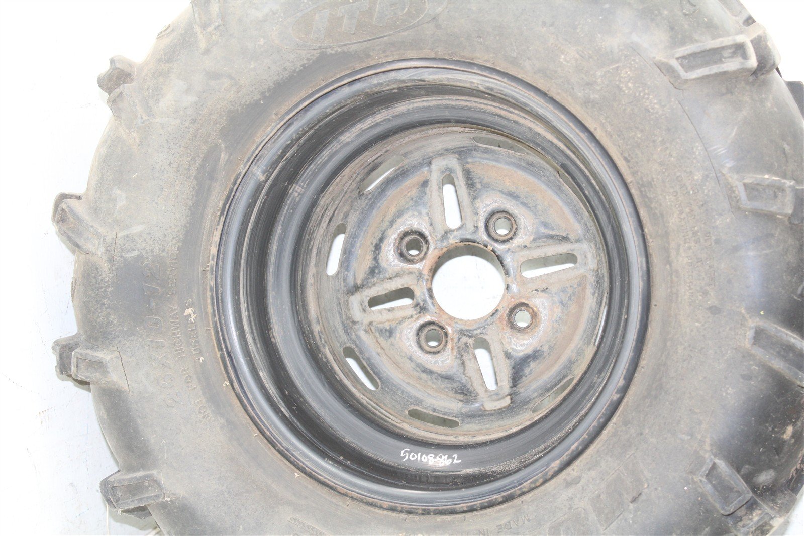 1999 Yamaha Big Bear 350 4x4 Front Wheel Set Rims 50108