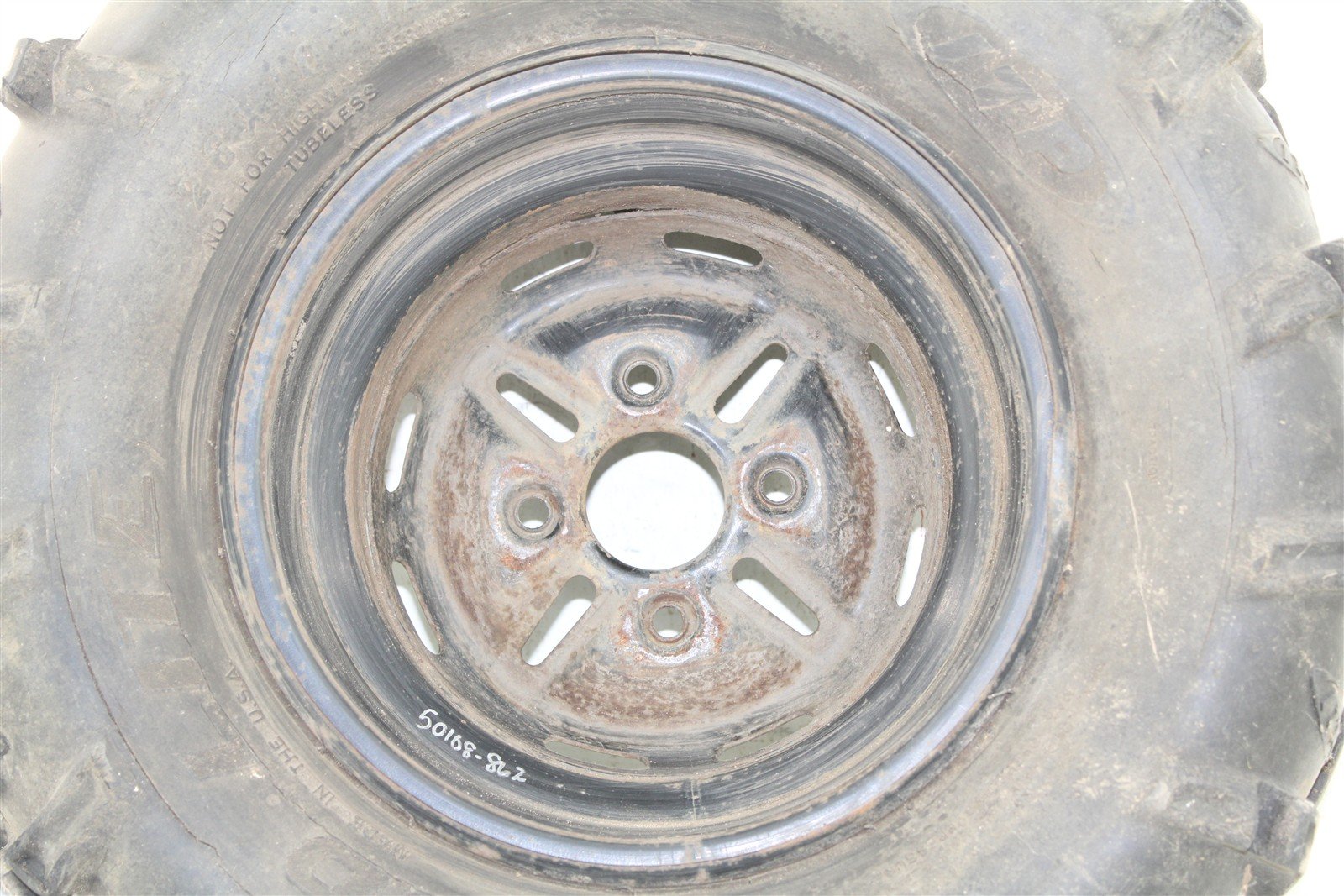 1999 Yamaha Big Bear 350 4x4 Front Wheel Set Rims 50108