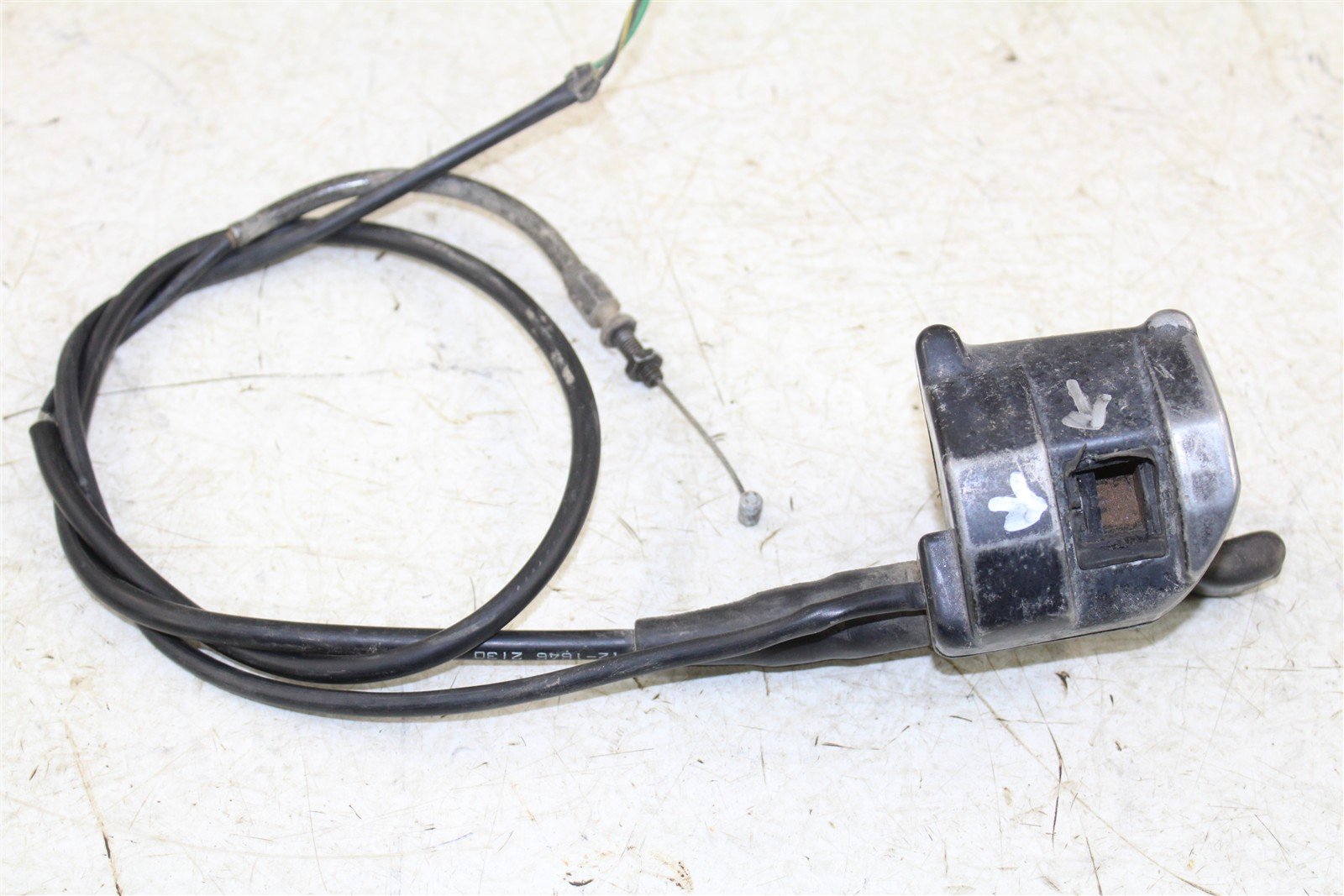 2003 Kawasaki Prairie 650 4x4 Throttle Lever Housing w/ Cable 24054