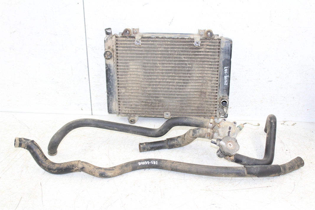 2003 Kawasaki Prairie 650 4x4 Radiator w/ Thermostat Filler Neck Hoses 24054