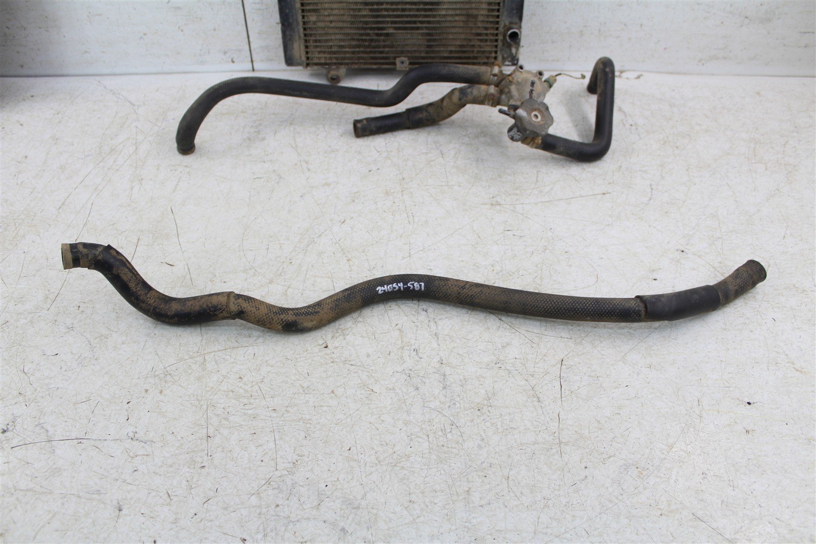 2003 Kawasaki Prairie 650 4x4 Radiator w/ Thermostat Filler Neck Hoses 24054