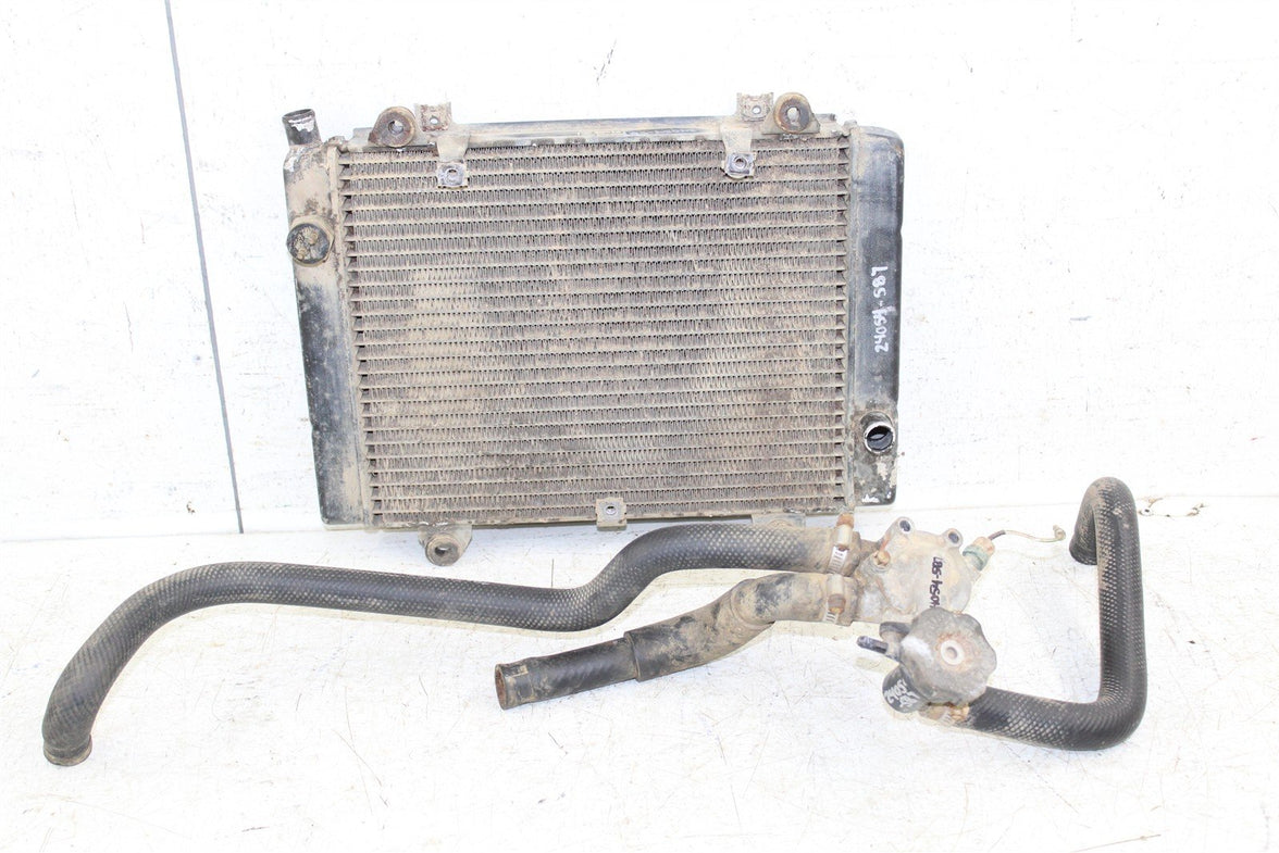 2003 Kawasaki Prairie 650 4x4 Radiator w/ Thermostat Filler Neck Hoses 24054