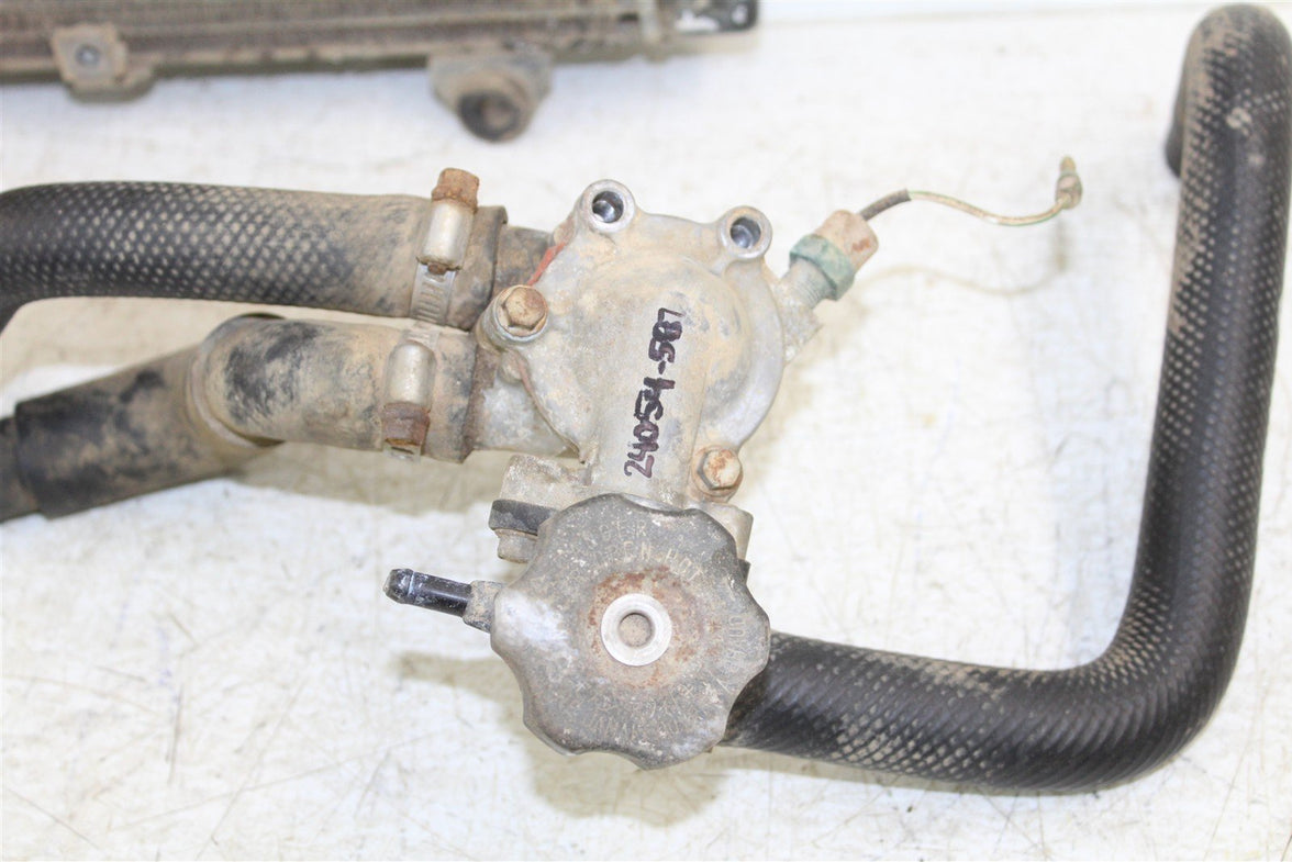 2003 Kawasaki Prairie 650 4x4 Radiator w/ Thermostat Filler Neck Hoses 24054