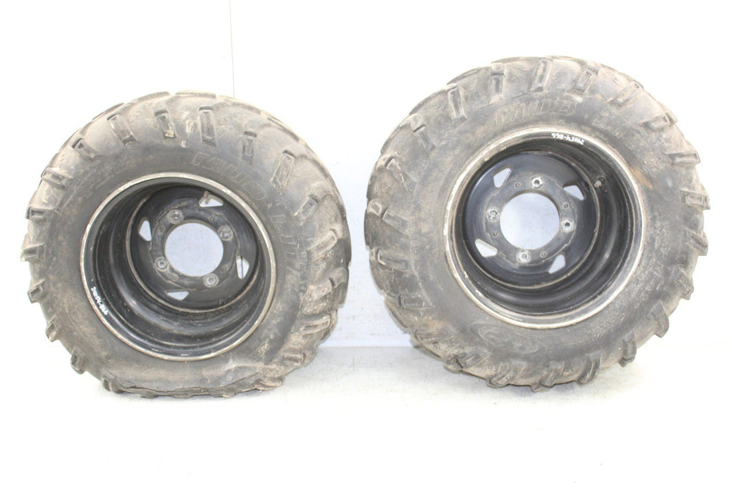 2003 Kawasaki Prairie 650 4x4 Rear Wheel Set Rims 24054