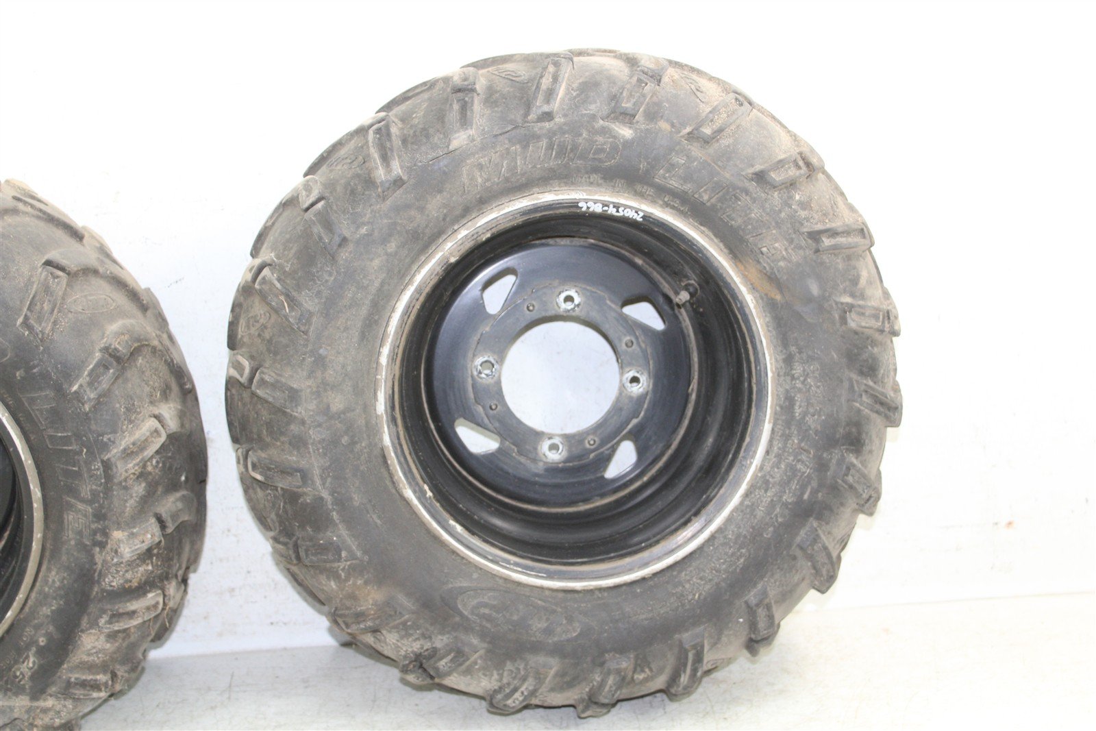 2003 Kawasaki Prairie 650 4x4 Rear Wheel Set Rims 24054