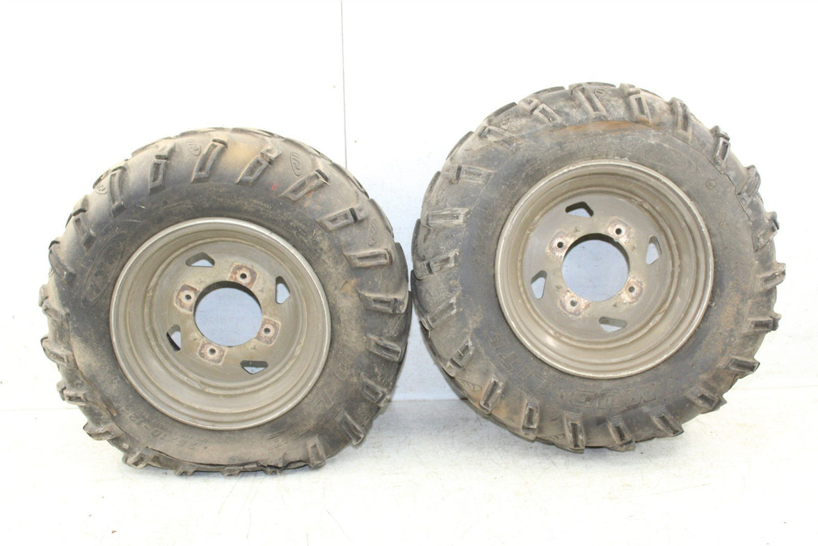 2003 Kawasaki Prairie 650 4x4 Rear Wheel Set Rims 24054