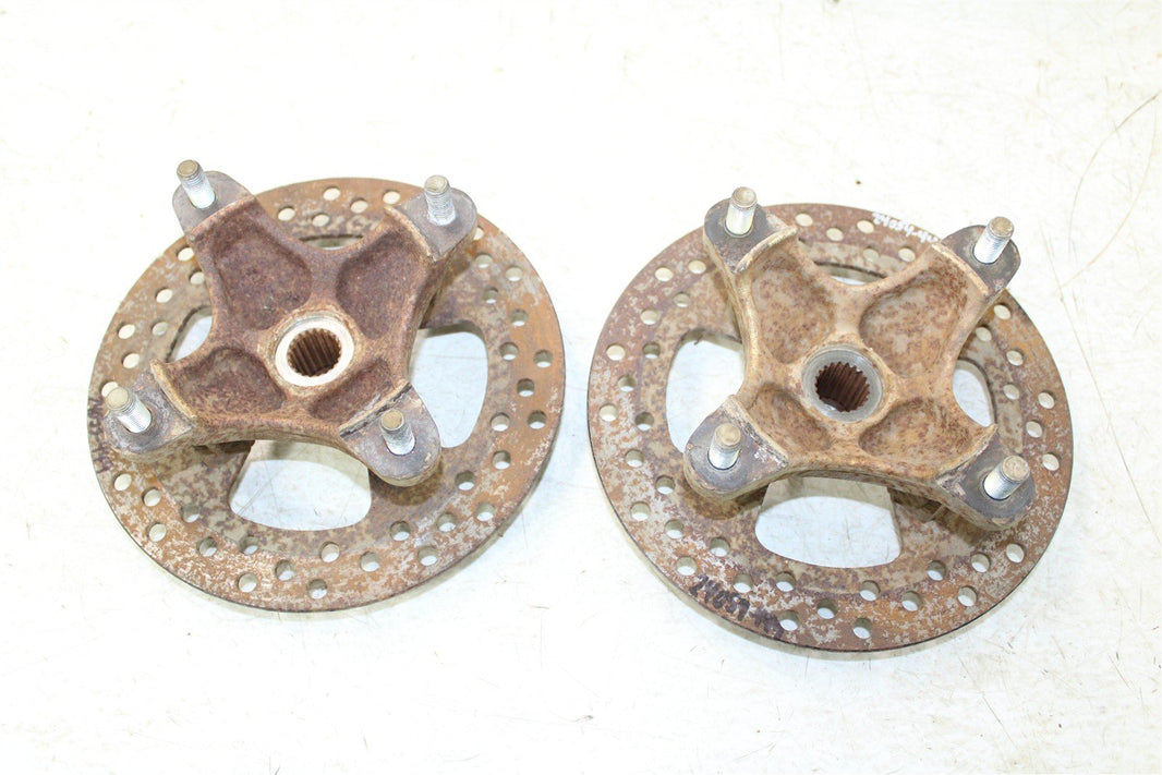 2003 Kawasaki Prairie 650 4x4 Front Hubs Brake Rotors 24054