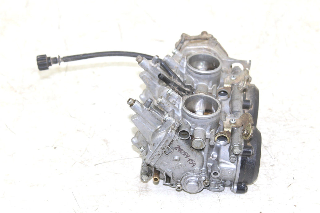 2003 Kawasaki Prairie 650 4x4 Keihin Carburetors Carbs Fuel Intake 24054