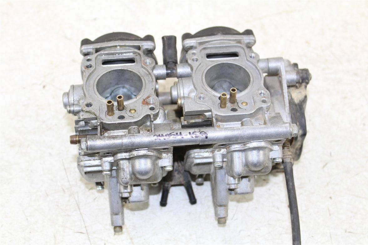 2003 Kawasaki Prairie 650 4x4 Keihin Carburetors Carbs Fuel Intake 24054