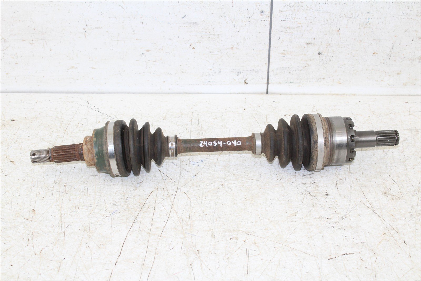 2003 Kawasaki Prairie 650 4x4 Left Front CV Axle Boot Straight 24054