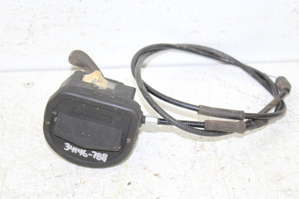 1999 Polaris Scrambler 500 4x4 Throttle Lever Housing w/ Cable 34146
