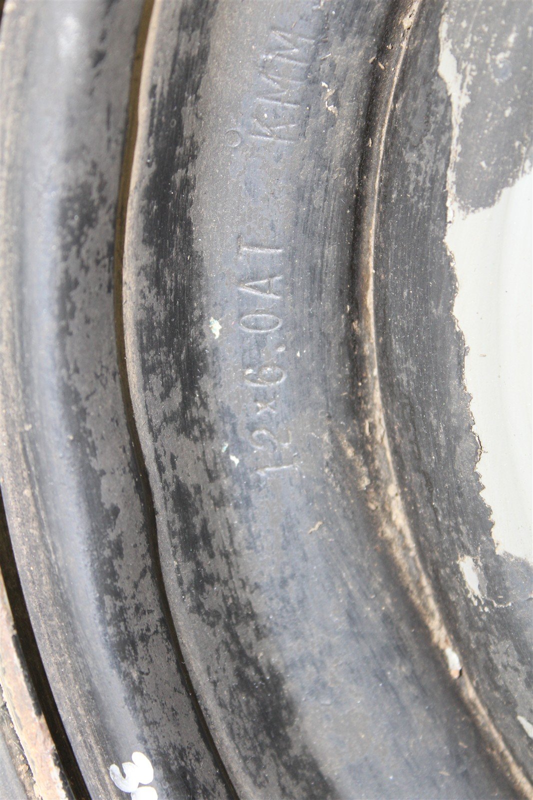 1999 Polaris Scrambler 500 4x4 Front Wheel Set Rims 34146
