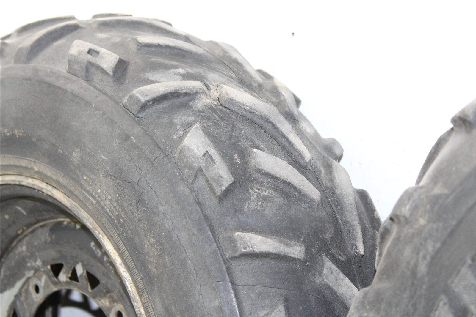 1999 Polaris Scrambler 500 4x4 Front Wheel Set Rims 34146