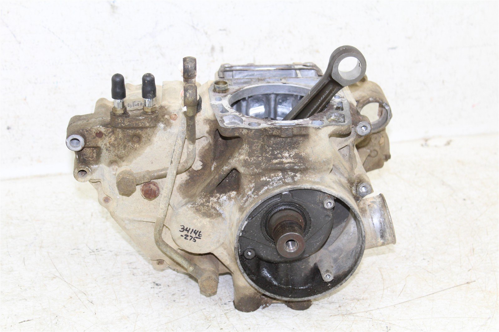 1999 Polaris Scrambler 500 4x4 Engine Bottom Lower End Cases Crankshaft 34146