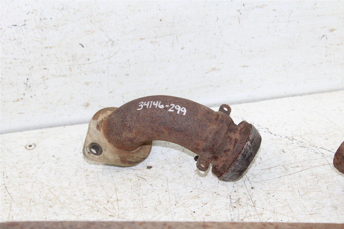 1999 Polaris Scrambler 500 4x4 Exhaust Head Pipe Silencer Muffler 34146