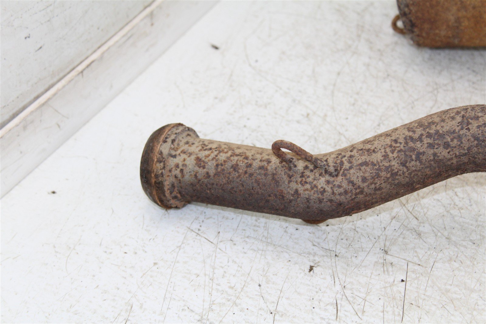 1999 Polaris Scrambler 500 4x4 Exhaust Head Pipe Silencer Muffler 34146