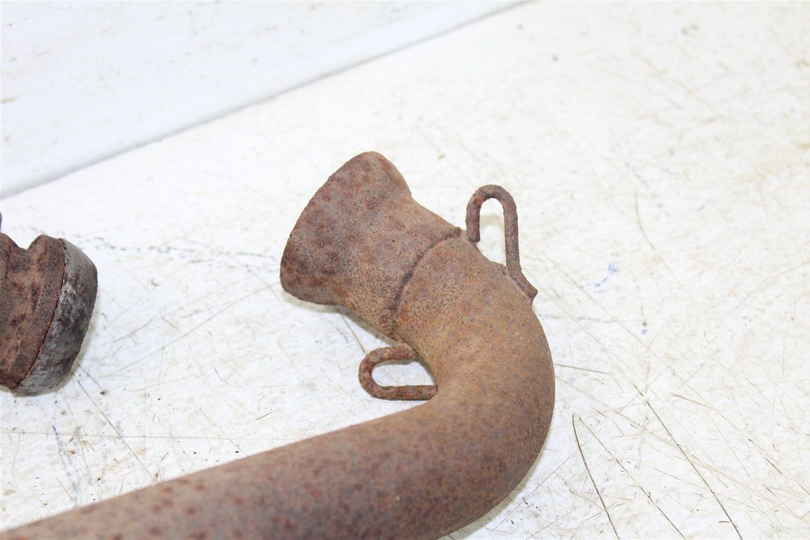 1999 Polaris Scrambler 500 4x4 Exhaust Head Pipe Silencer Muffler 34146