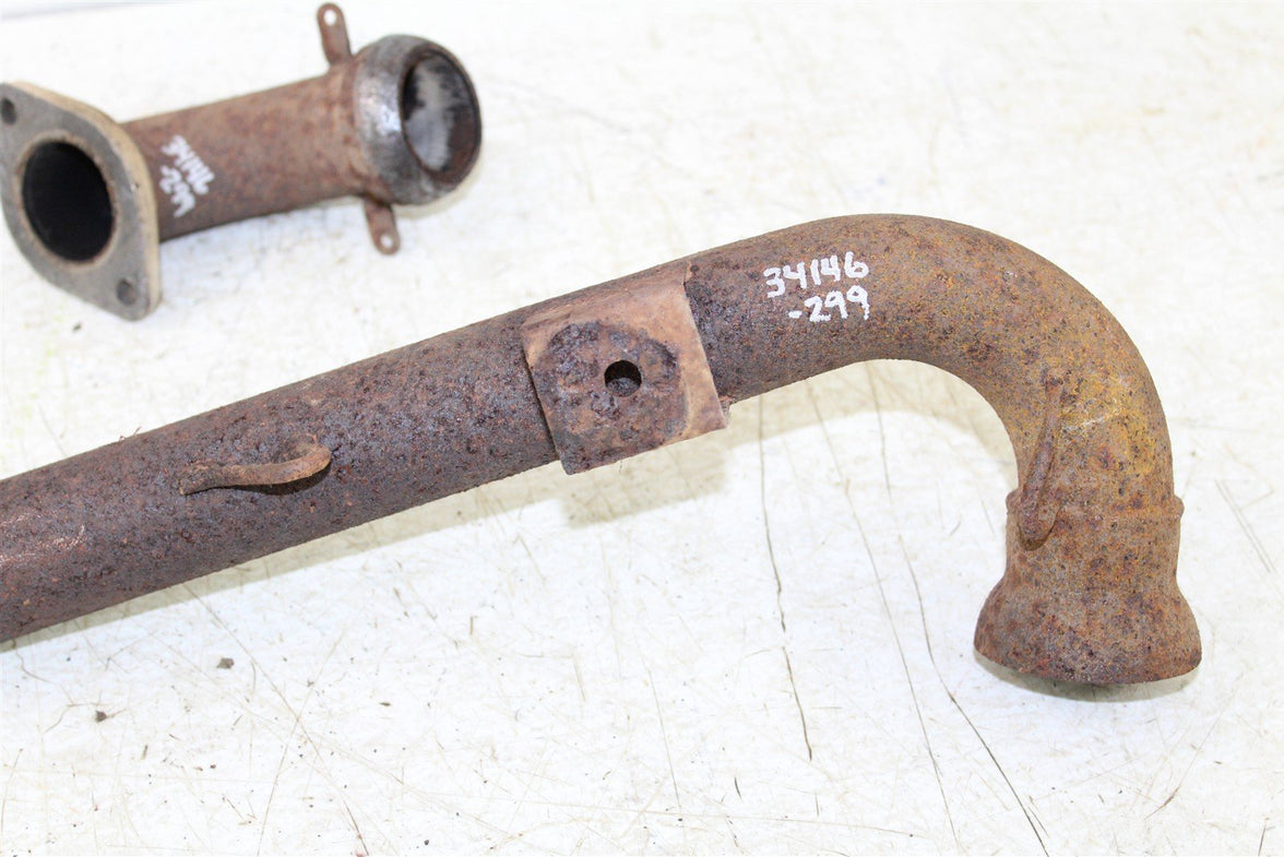1999 Polaris Scrambler 500 4x4 Exhaust Head Pipe Silencer Muffler 34146
