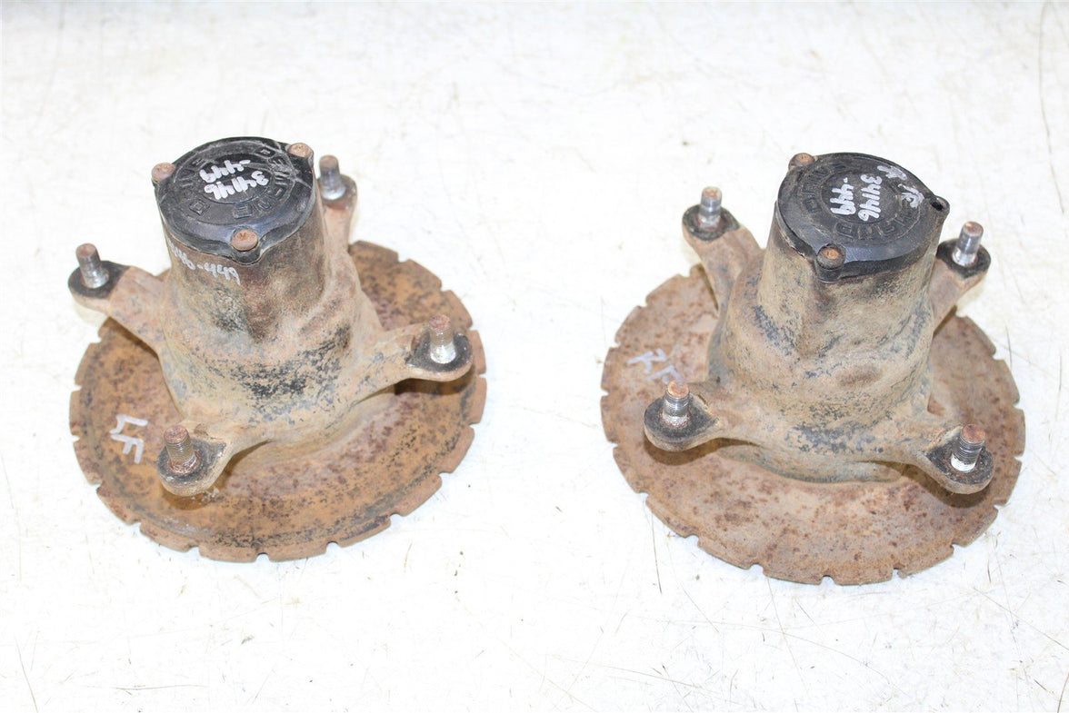 1999 Polaris Scrambler 500 4x4 Front Hubs Brake Rotors 34146
