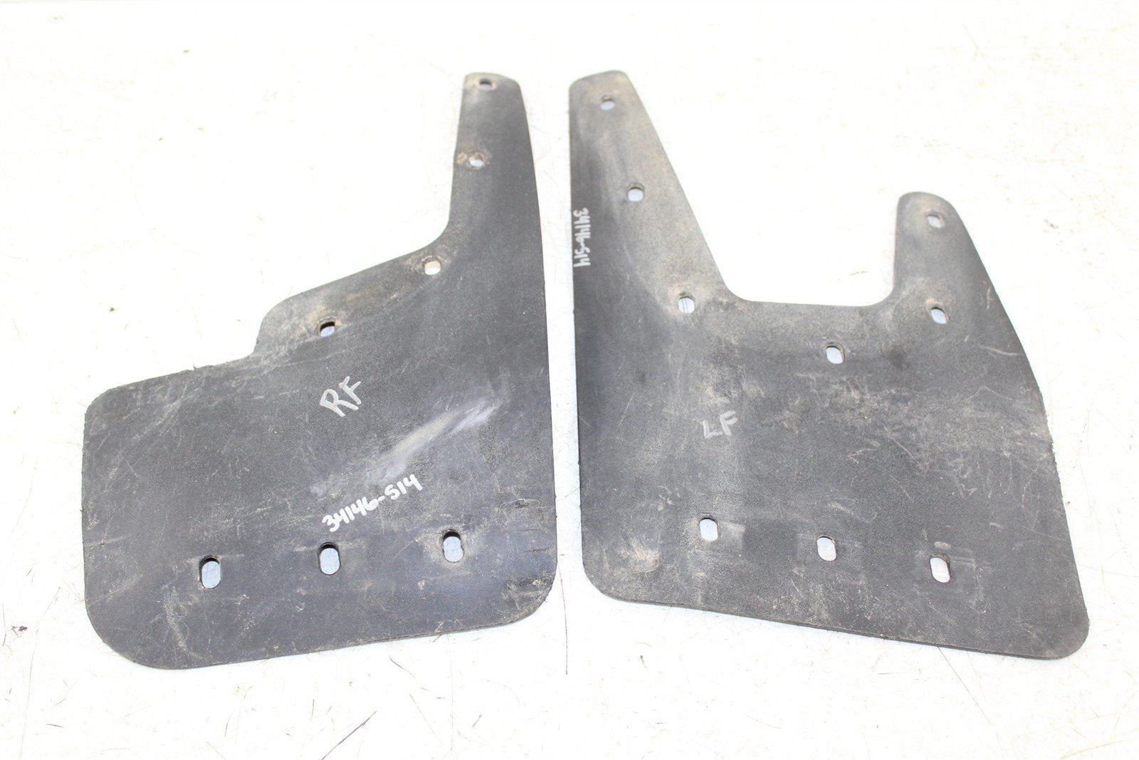 1999 Polaris Scrambler 500 4x4 Front & Rear Mud Flap Deflector Shield 34146