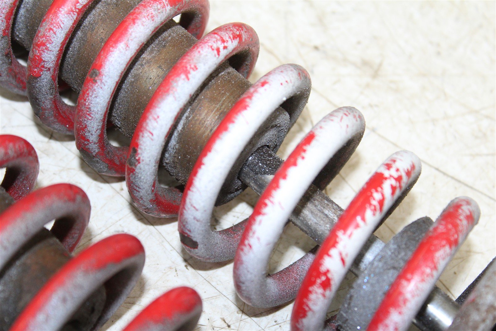 1987 Yamaha Warrior 350 Front Shocks Spring Absorber Left Right 50109